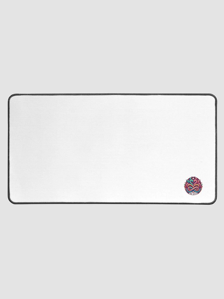 Swan Heart Bliss Desk Mat product image (1)