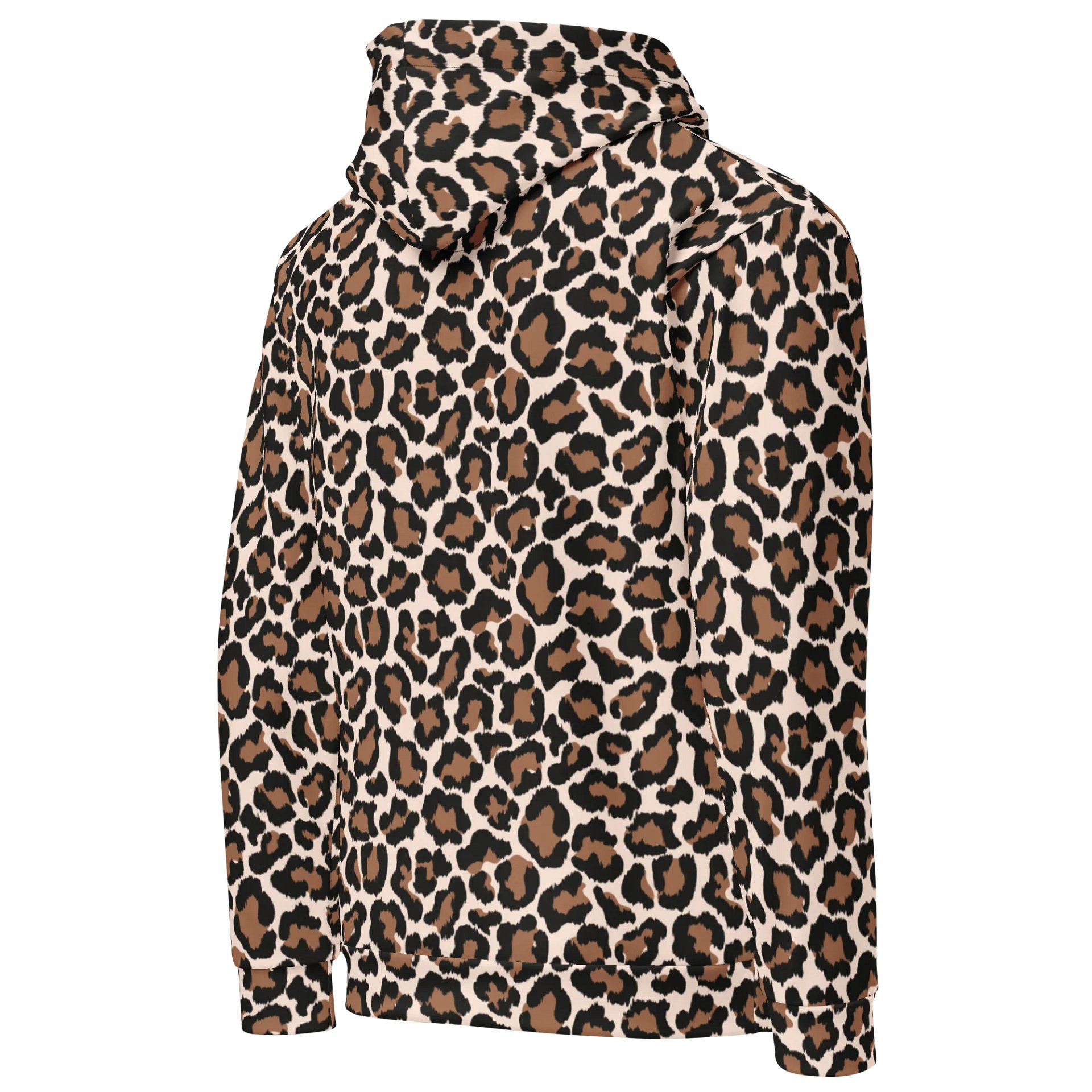 Stylish Leopard Print Hoodie for Animal Skin Enthusiasts product image (5)