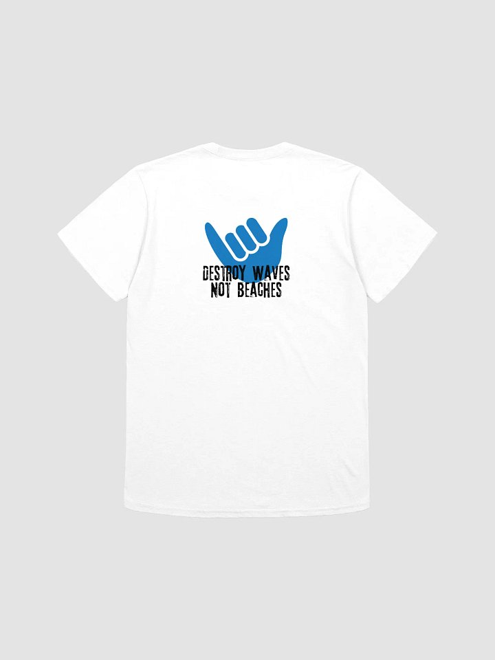 Destroy Waves White T-Shirt product image (2)