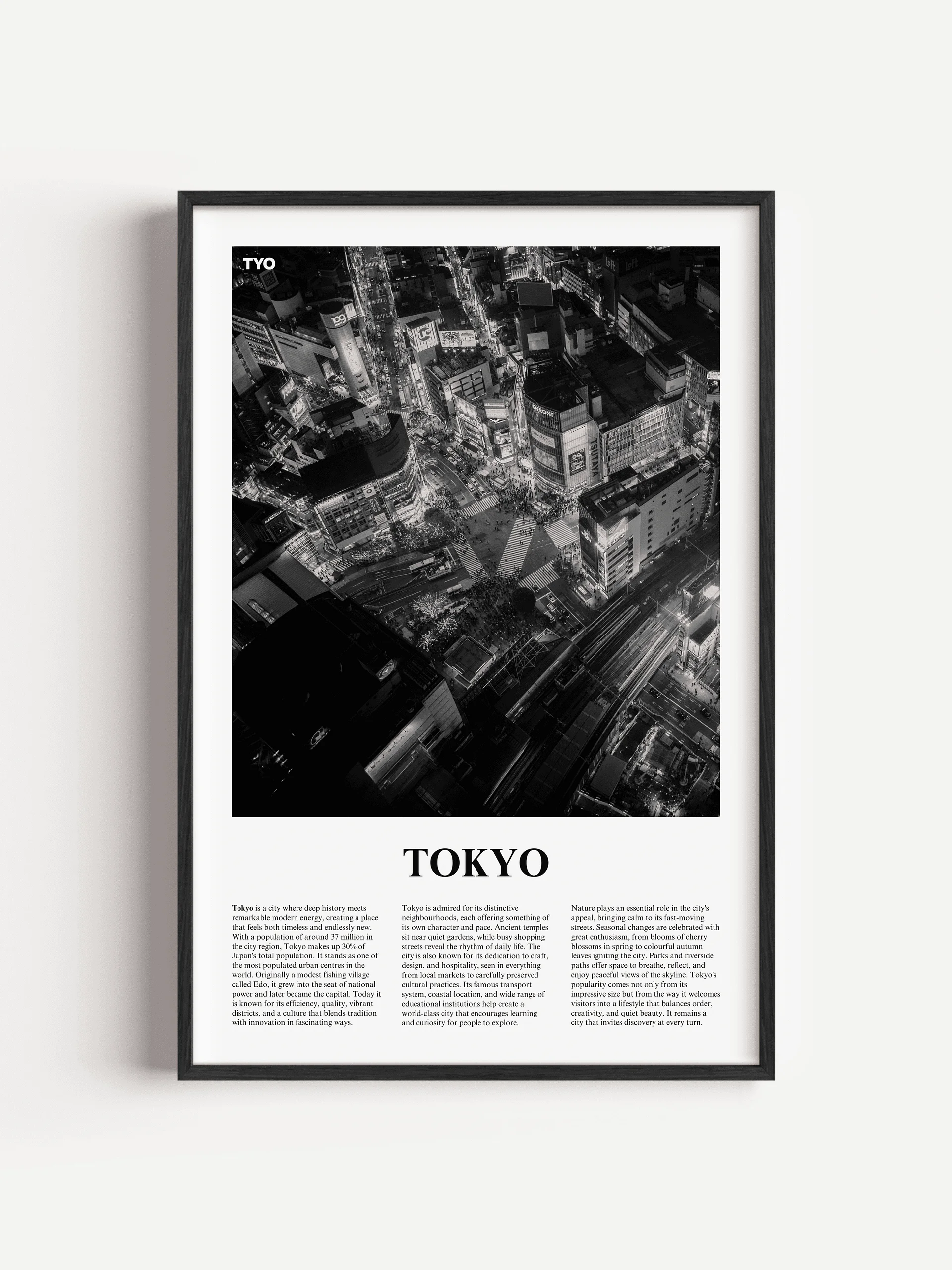 Tokyo 02 Newspaper Poster product image (1)