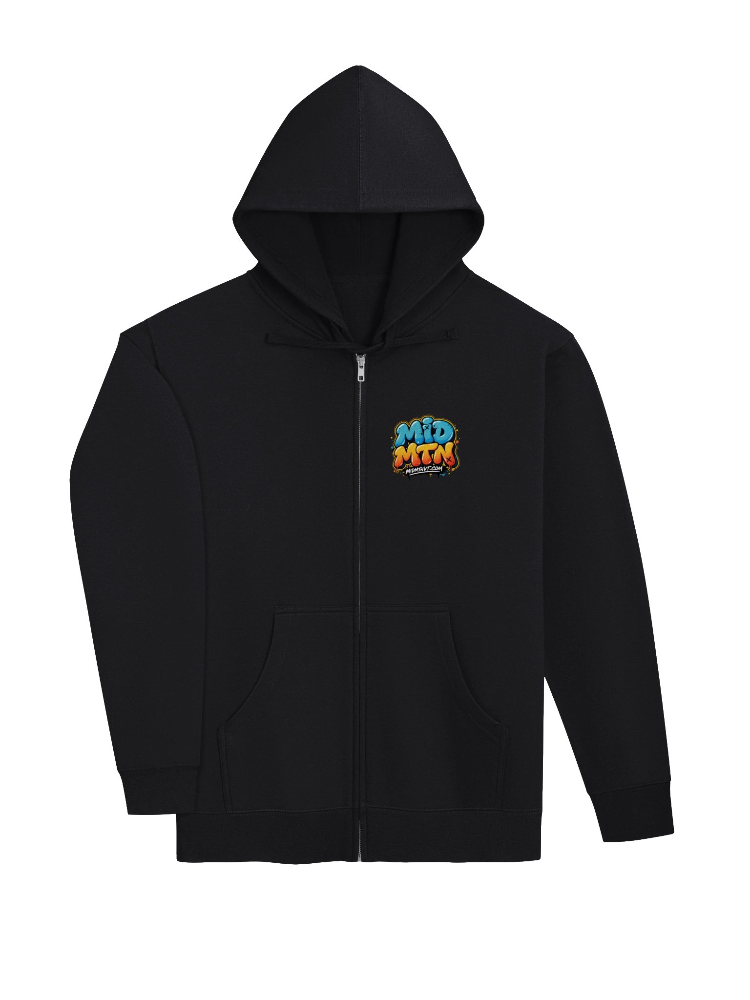 Mid Mtn Bubble Zip up Hoodie product image (3)