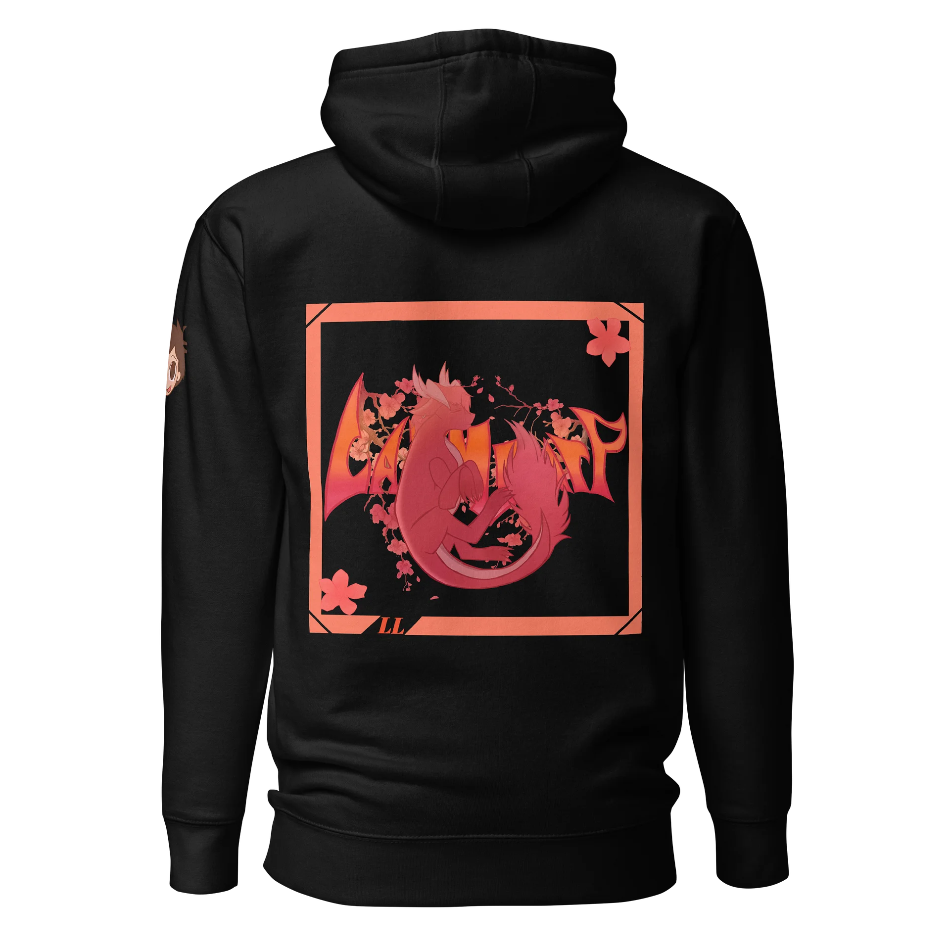 Larm Larp Flame Comic Hoodie product image (7)