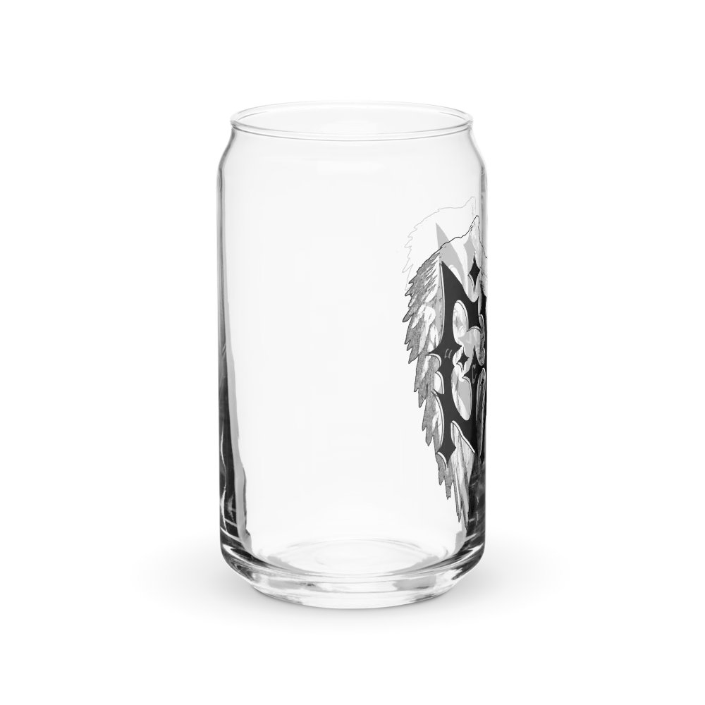 CXXL Angel Wings on a Soda Shaped Glass product image (4)