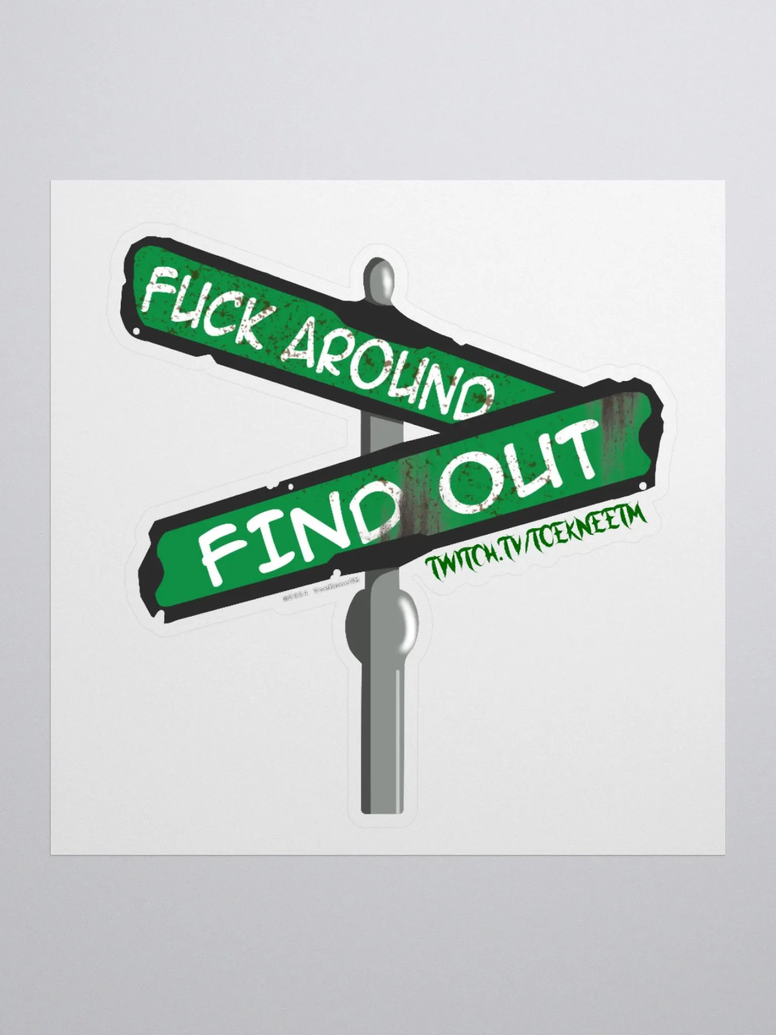 Intersection Sticker product image (1)