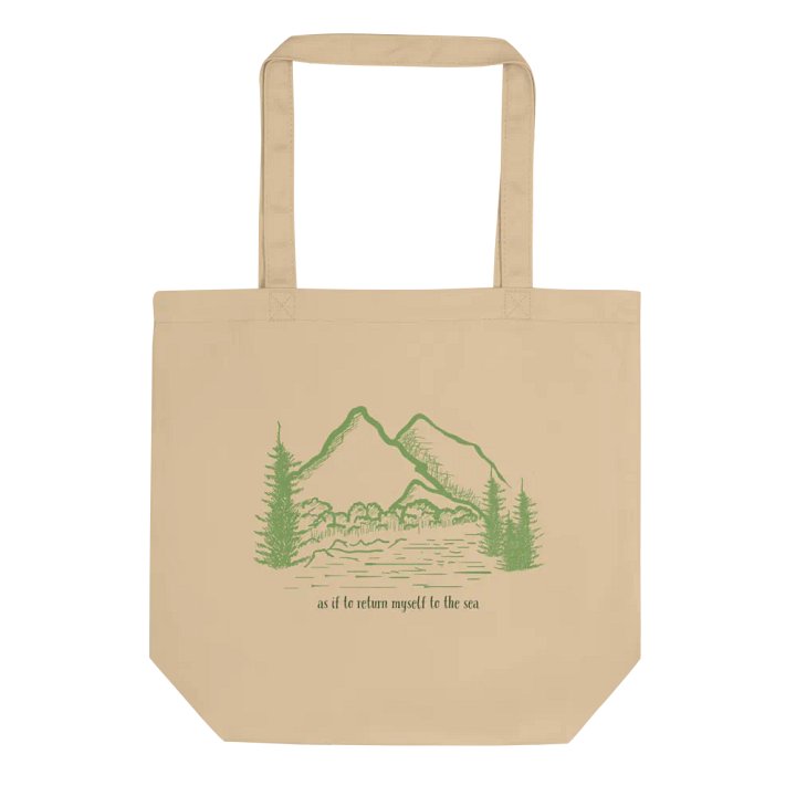 as if to return myself to the sea Tote product image (1)