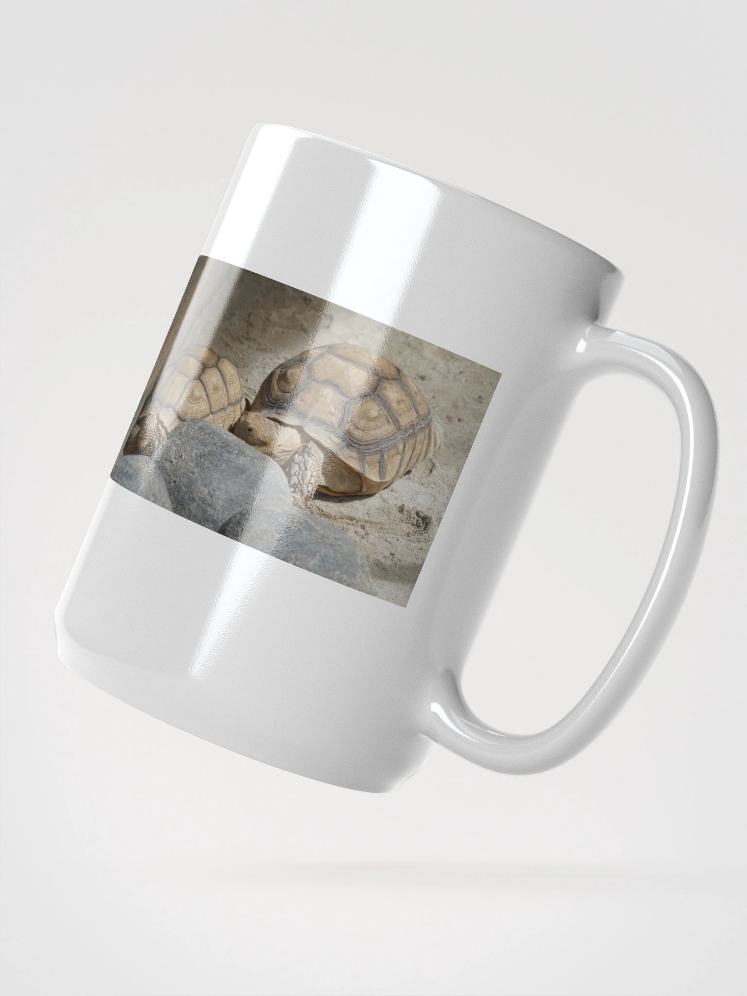 Hexagonal Tortoise Paradise Mug product image (3)