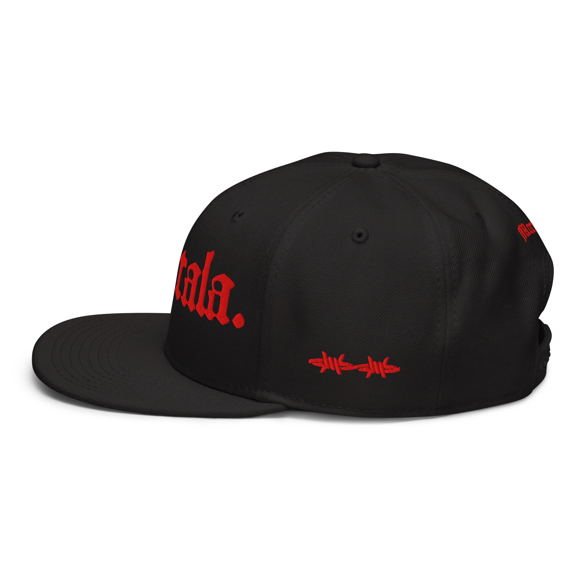 Red Snapback Hat product image (3)