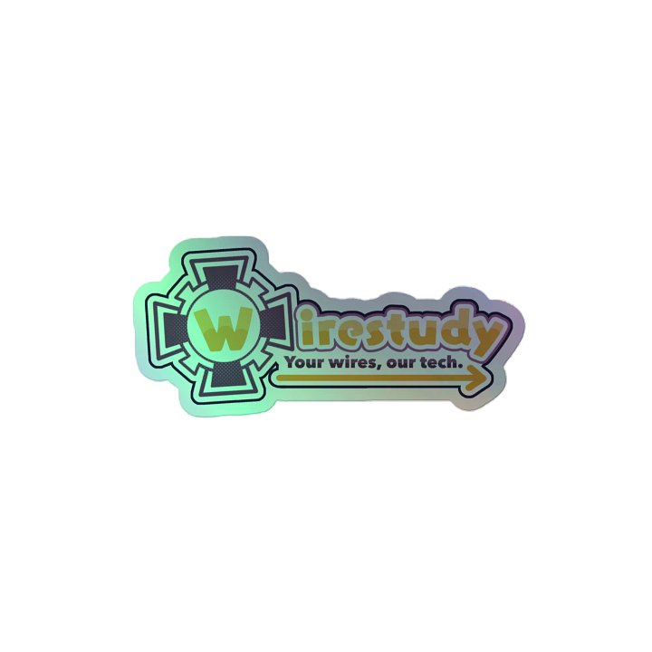 Wirestudy Holographic Corporate Sticker product image (2)