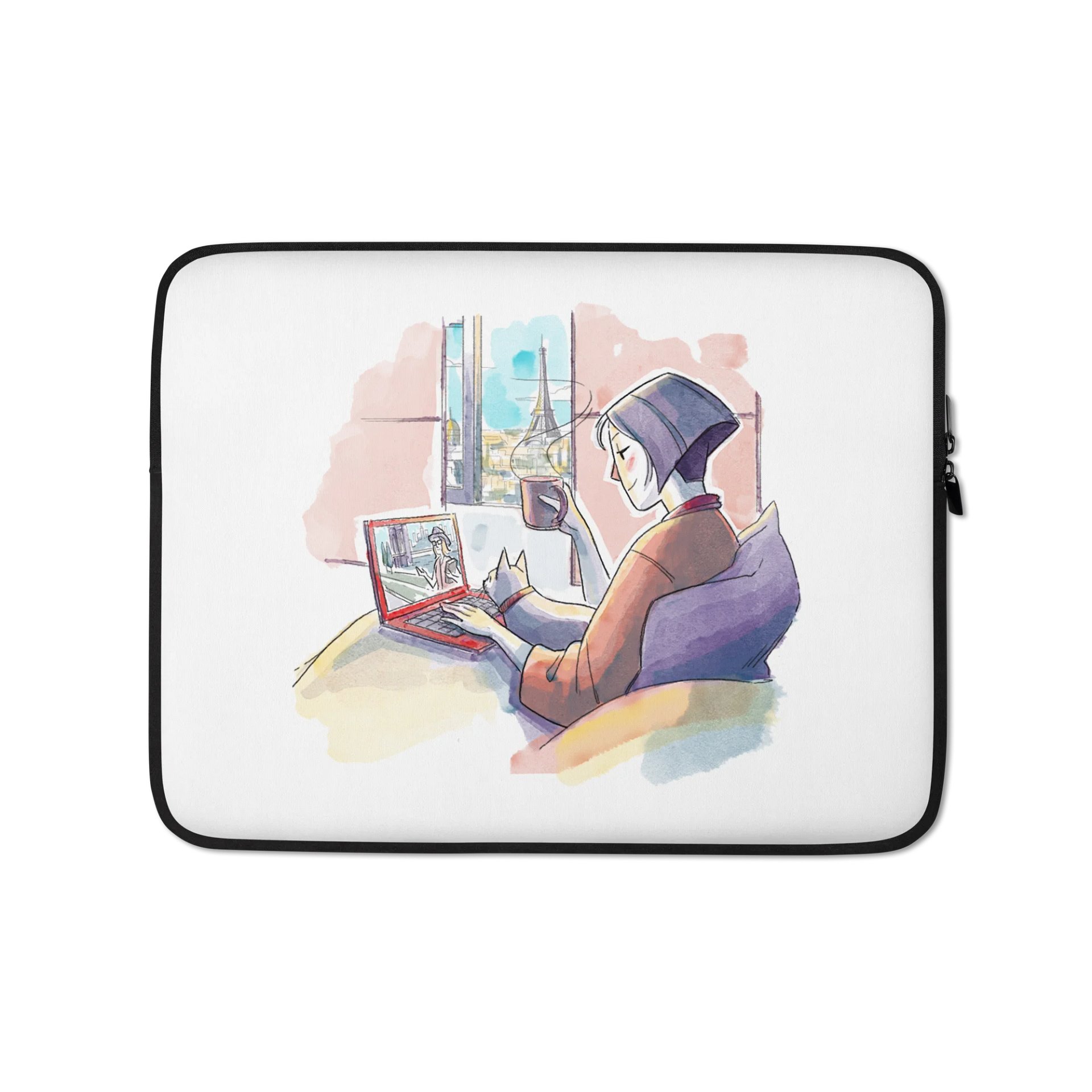 Warm Drink and Youtube Laptop Sleeve product image (1)