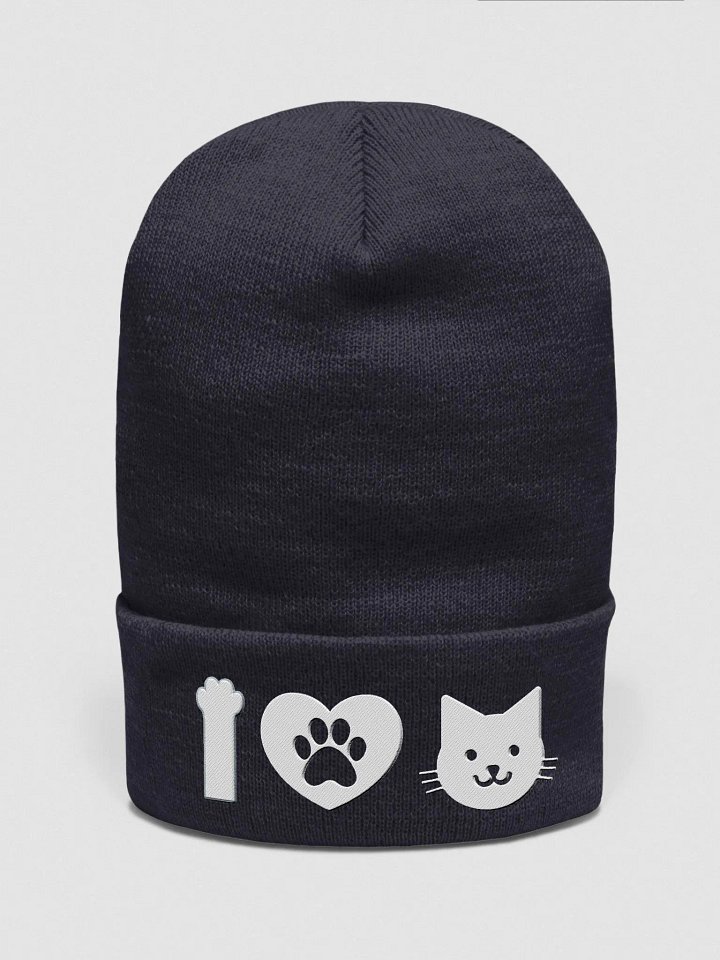 I LOVE CATS Beanie product image (2)