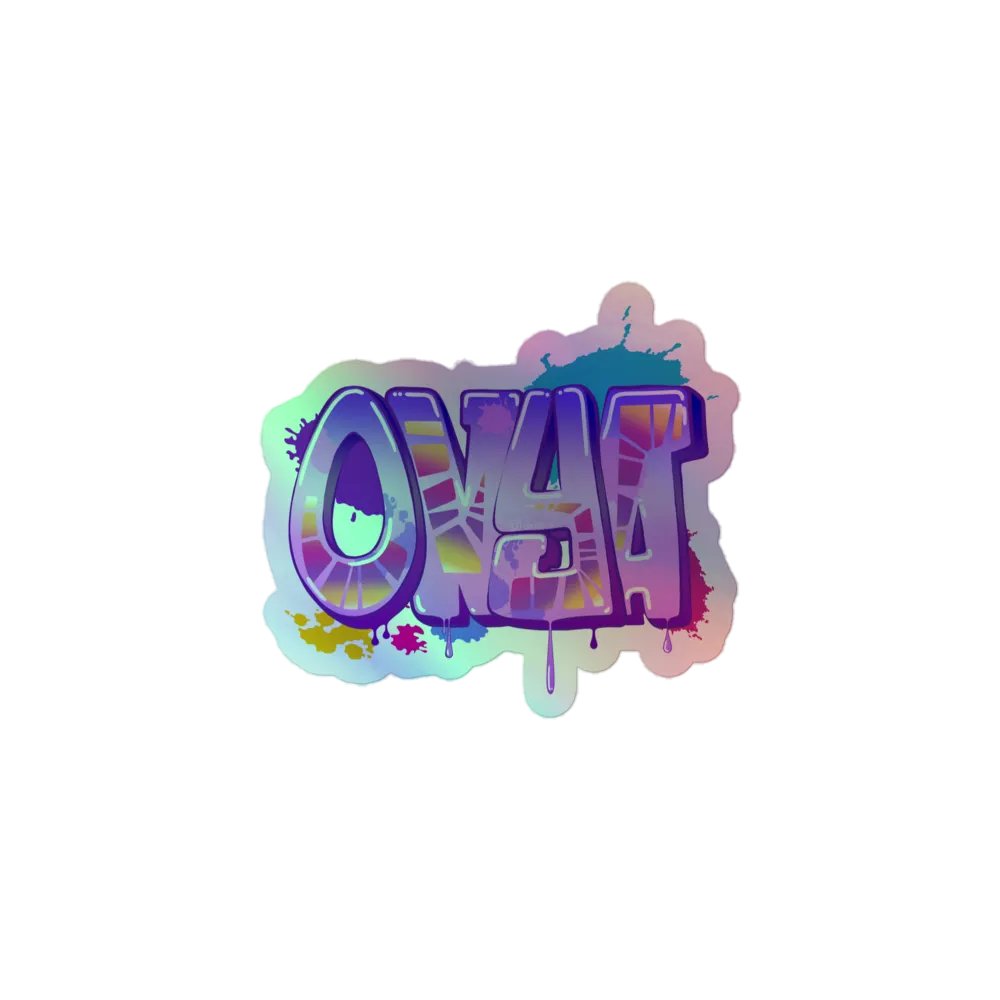 ONYA Graffiti Holo Sticker product image (1)