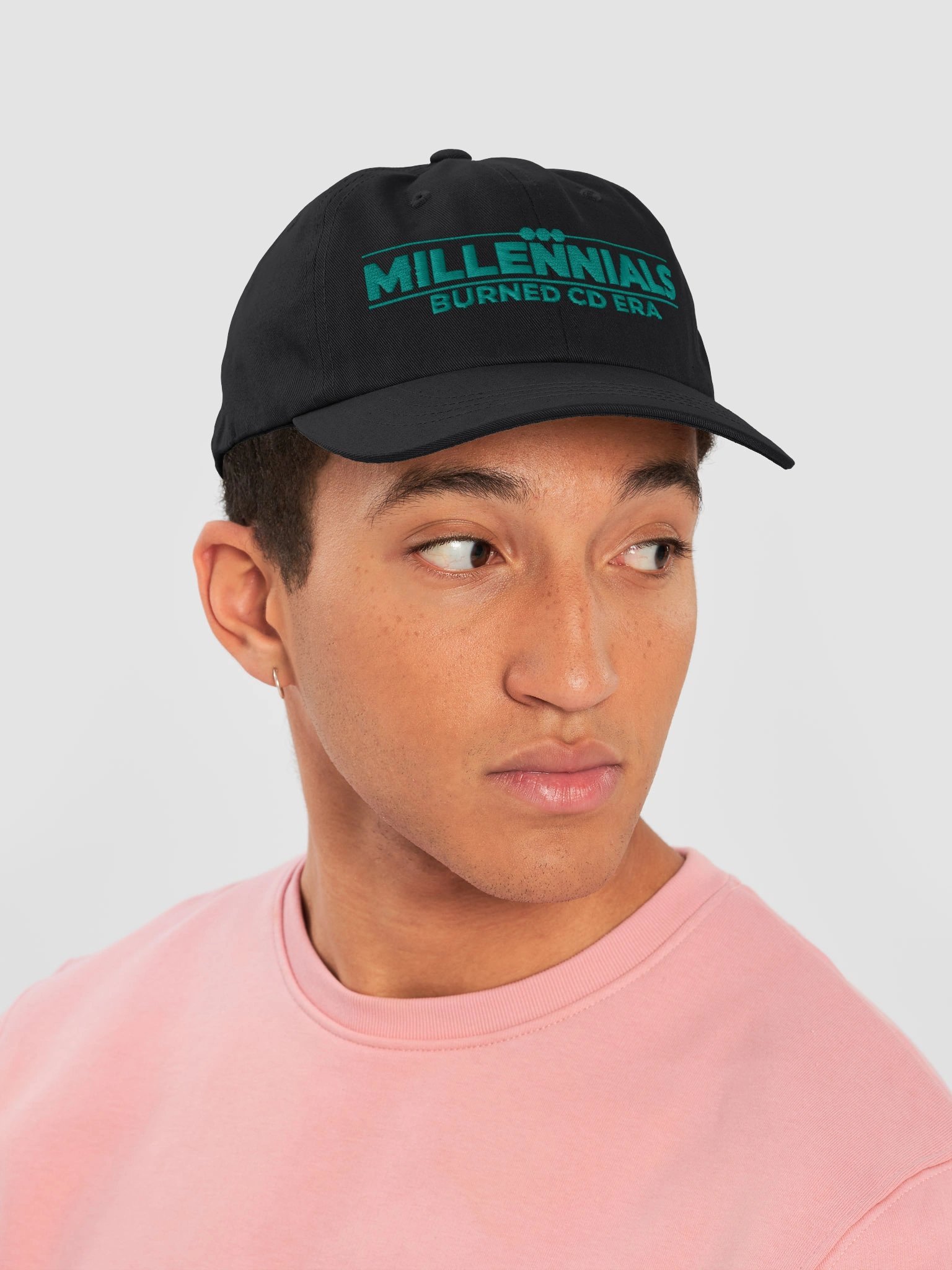Millennials: Burned CD Era | Classic Dad Hat product image (6)