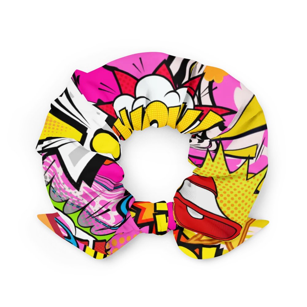 Colourful Pop Art Scrunchie product image (2)