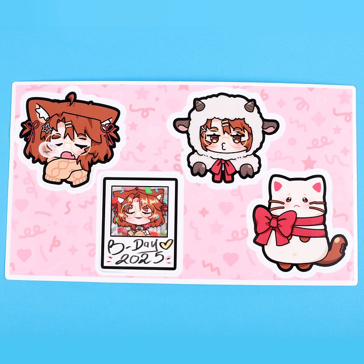 Miaelou Comfy Sticker Sheet [PREORDER] product image (1)