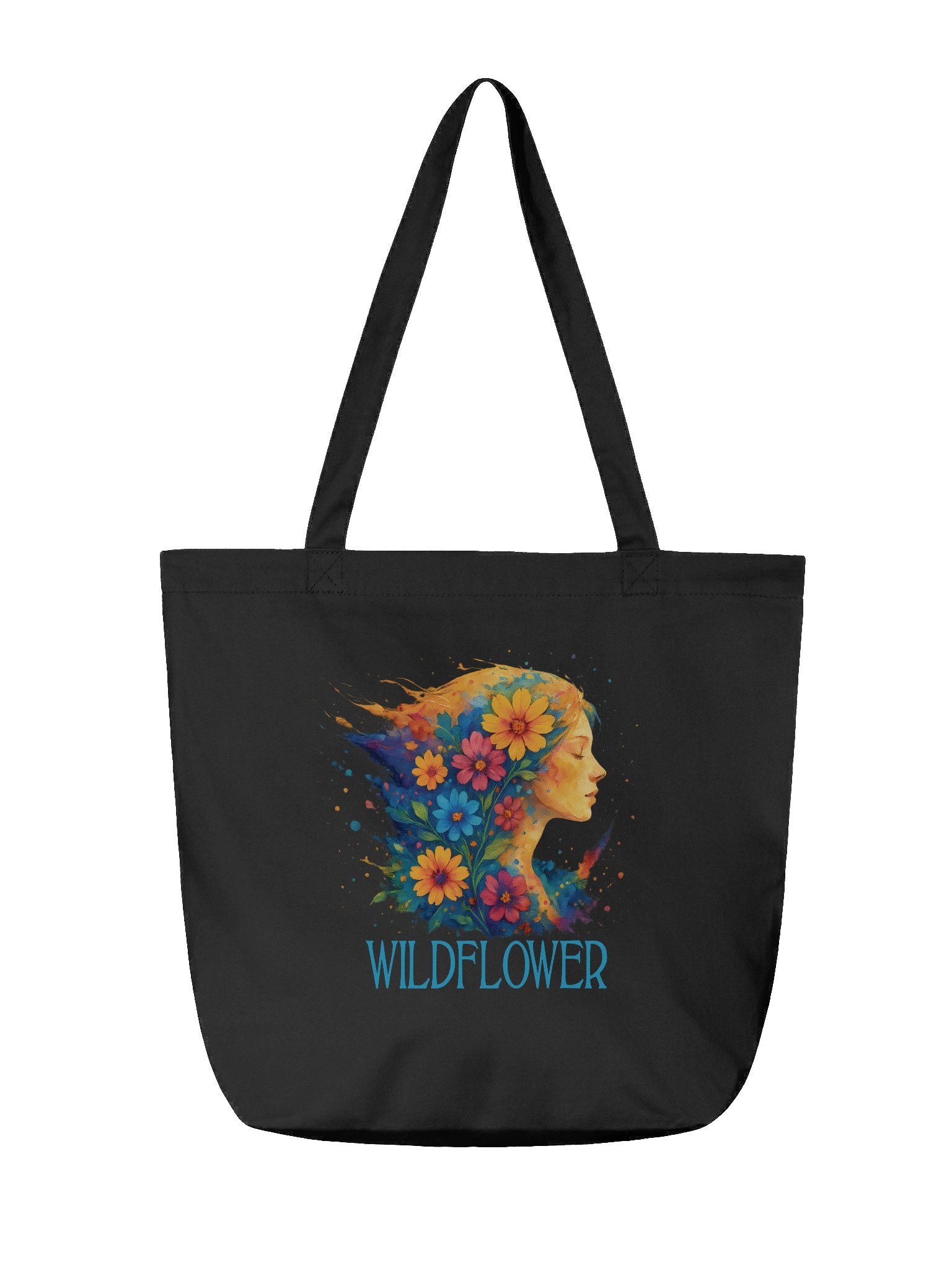 Wildflower Tote Bag – Boho Floral Naturecore Artistic Carryall product image (3)