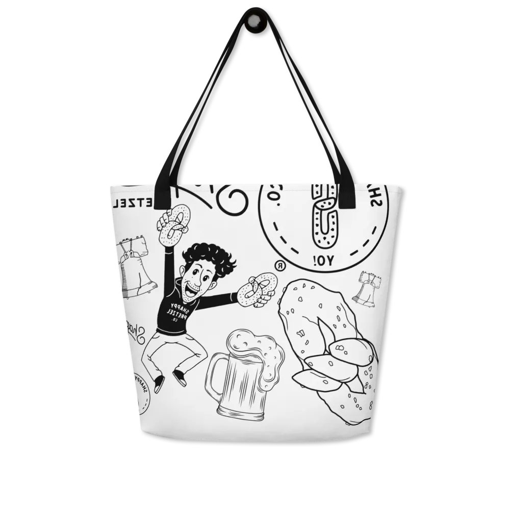Shappy Pattern Tote product image (5)