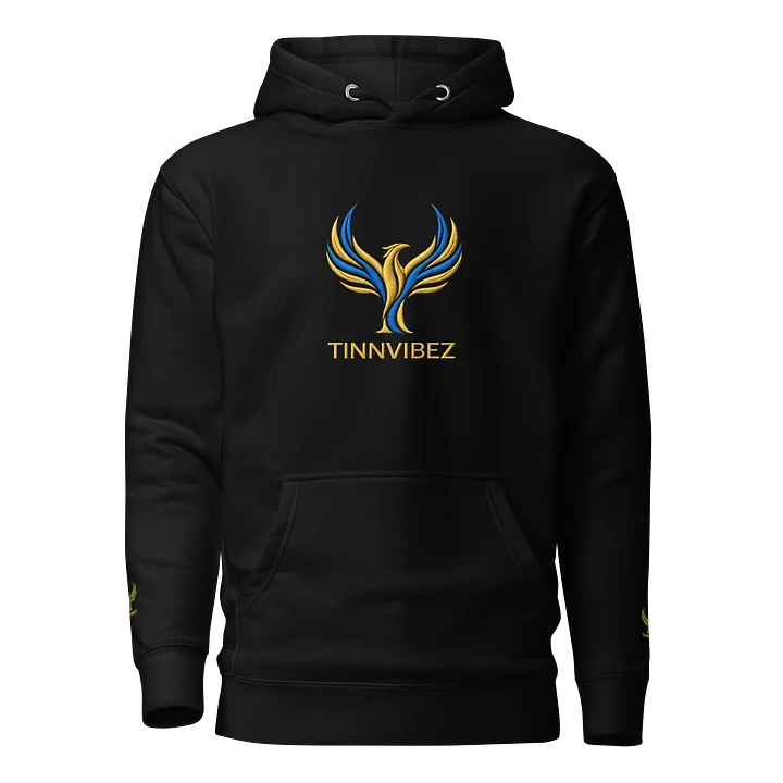 TINNVIBEZ Gold Wing Emblem Hoodie product image (1)