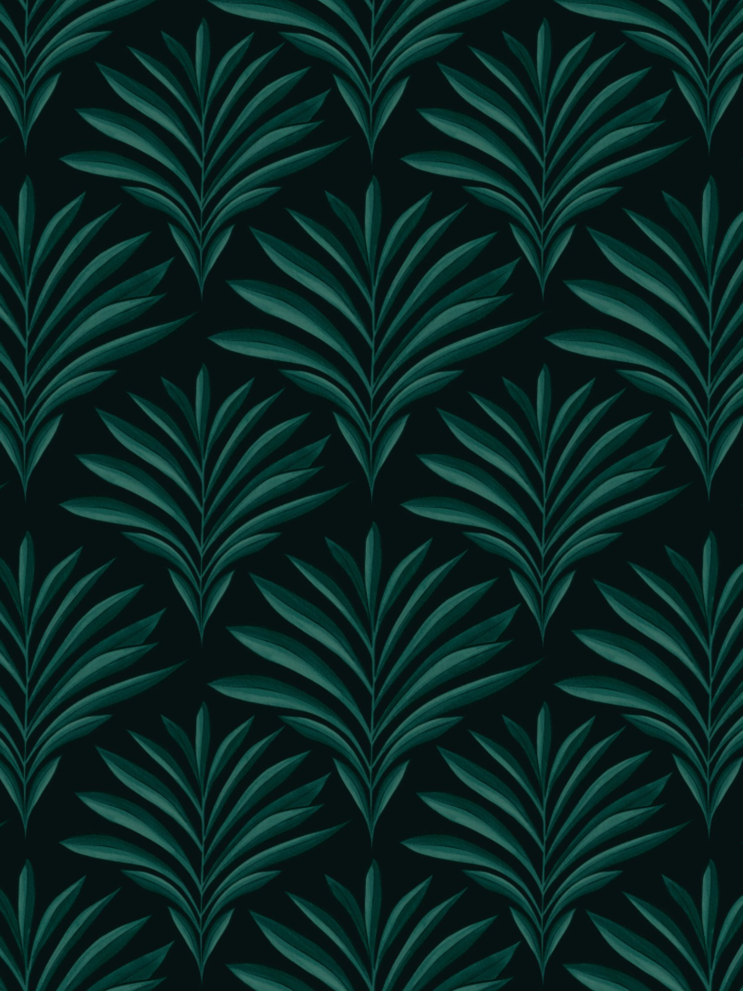 Tropical Damask PSD Layered Single Seamless Pattern product image (2)