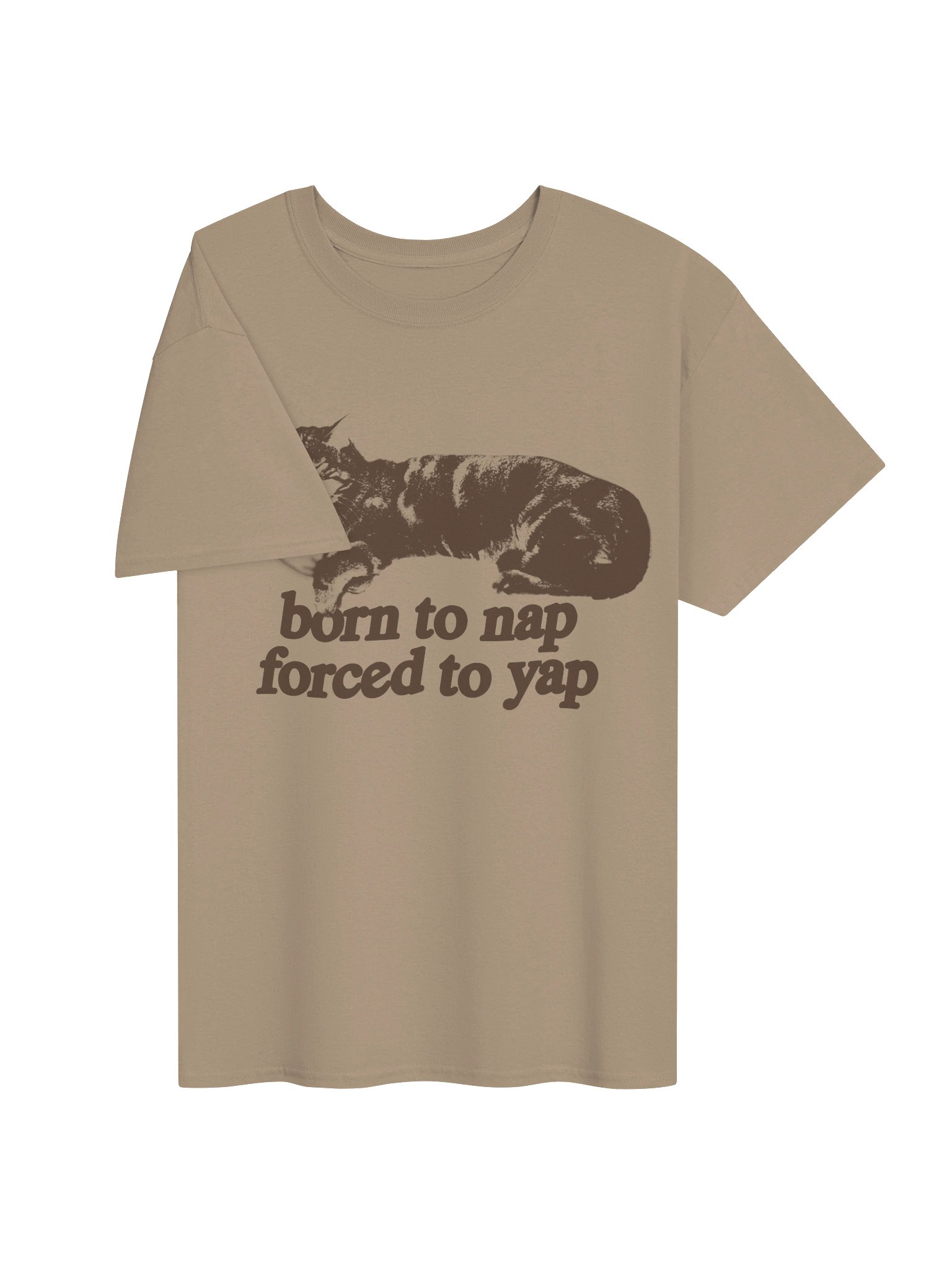Born to Nap Forced to Yap - Cat T-shirt [Alternate Version] product image (13)
