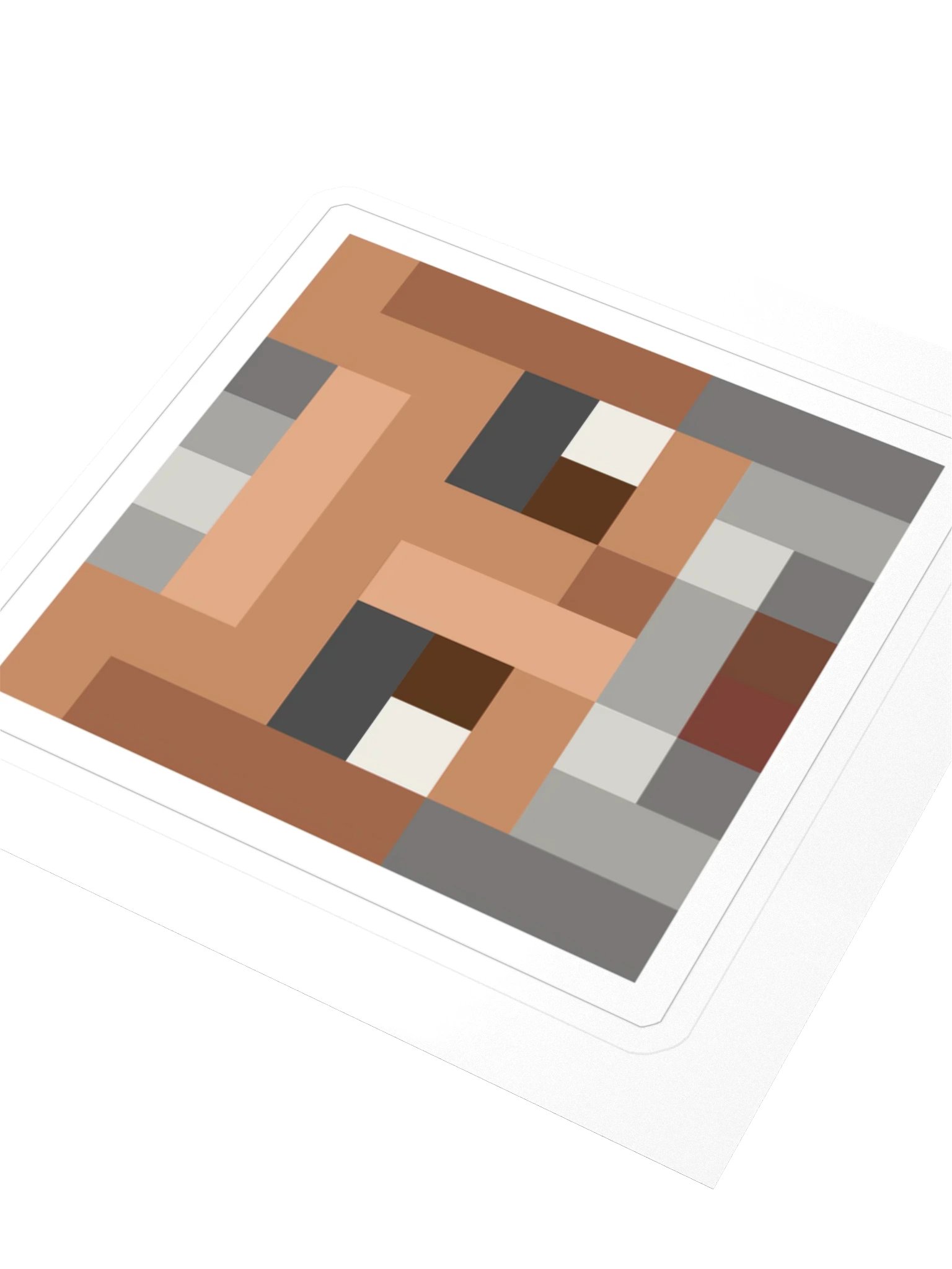 JayzMCWorld Viking Face Kiss Cut Sticker product image (3)