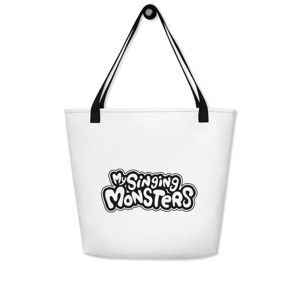 My Singing Monsters B&W Tote product image (4)