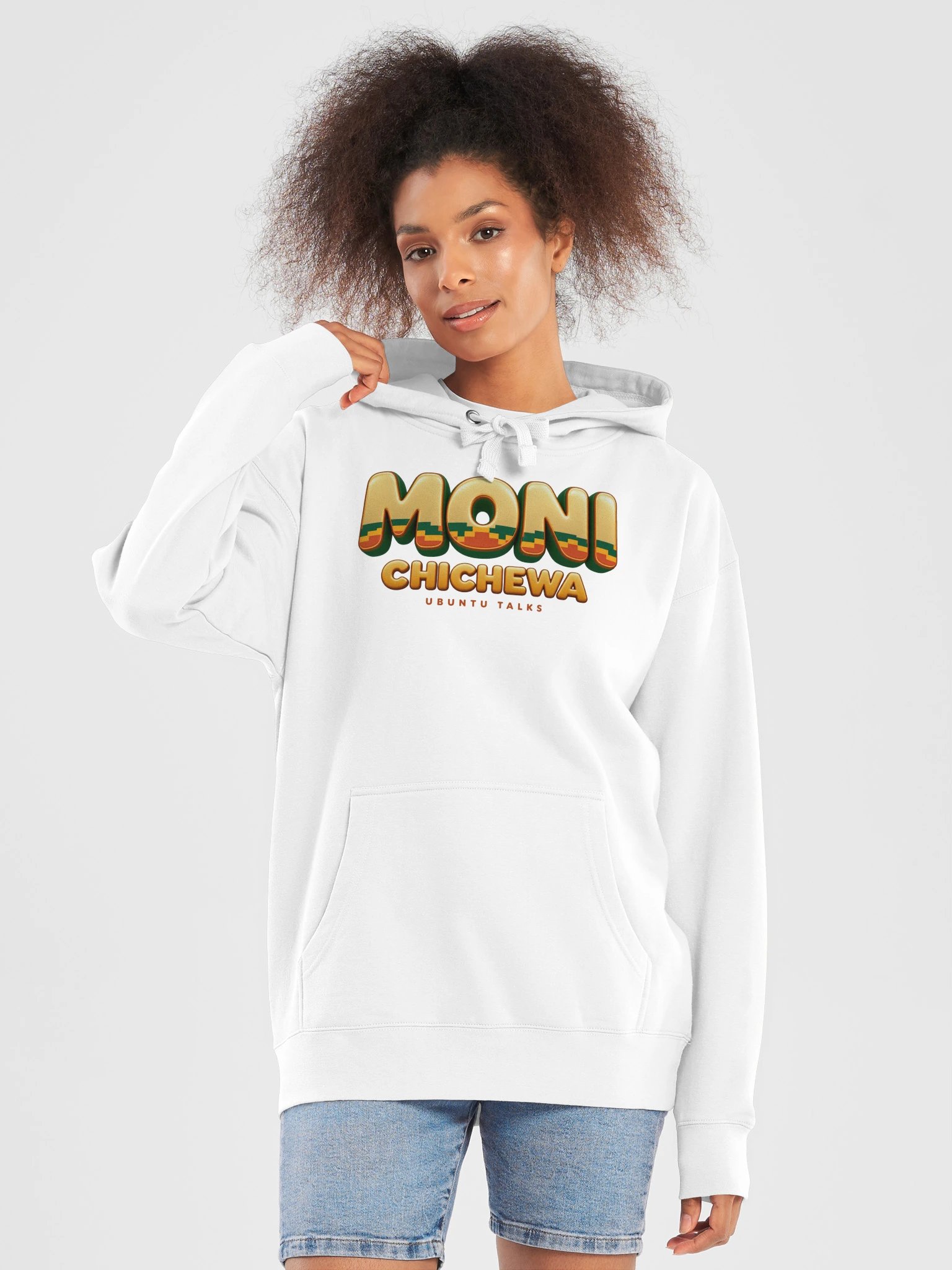 Ubuntu Talks Heritage — MONI | Chichewa Premium Hoodie product image (9)