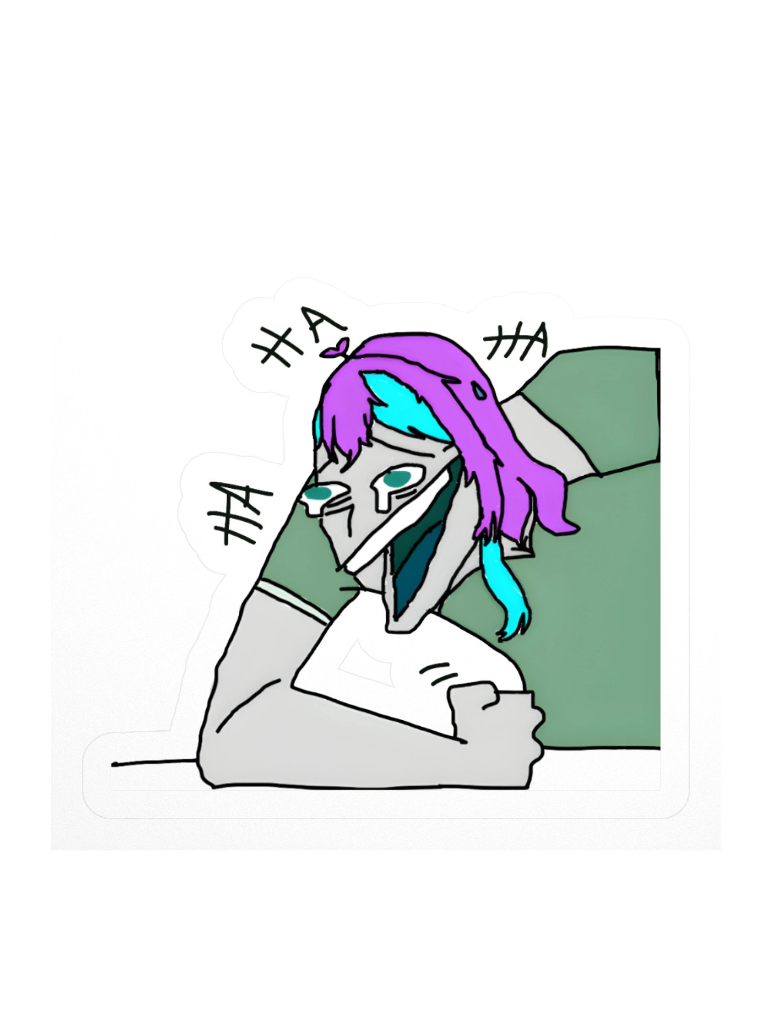 Ember Wheeze Sticker product image (2)