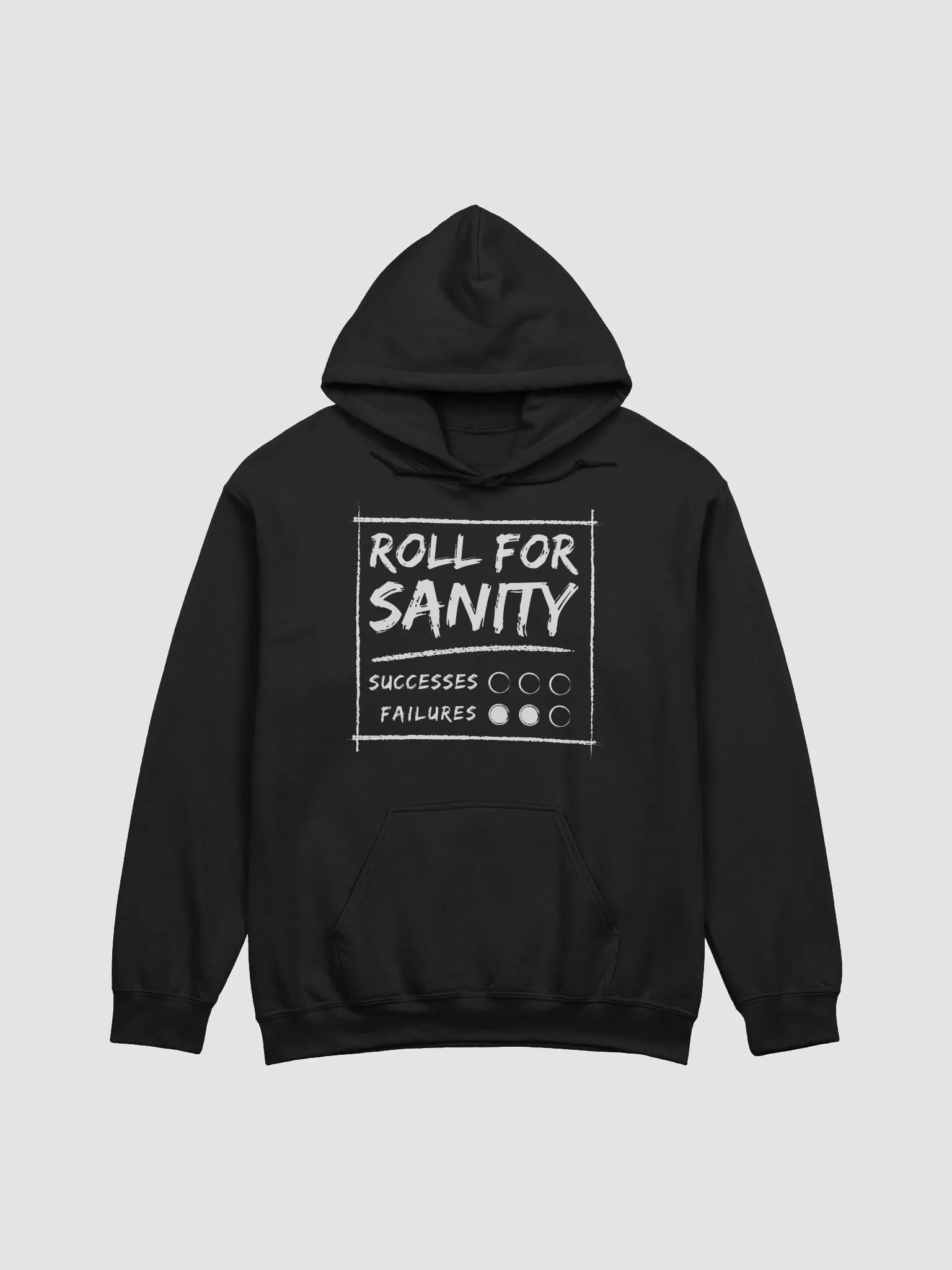 Roll for Sanity Hoodie (White Text) product image (5)