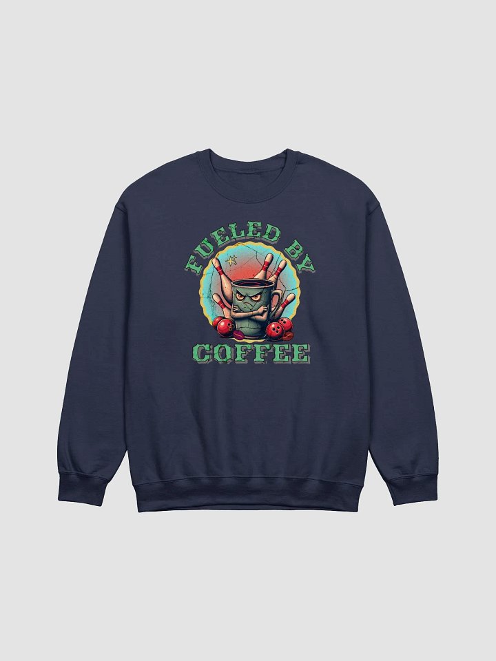 Fueled By Coffee Bowling Crewneck Sweatshirt product image (13)