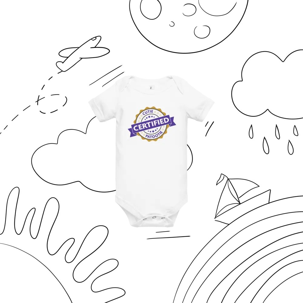 Certified Cutie Patootie Baby One Piece product image (6)