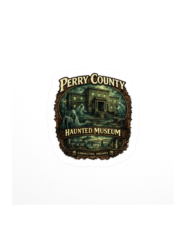 Haunted Museum Sticker product image (1)