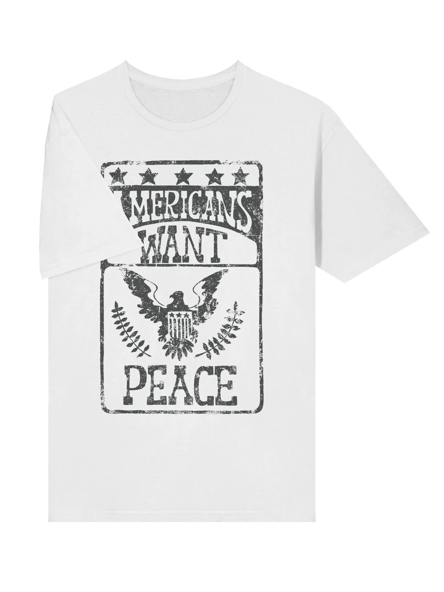 Americans Want Peace Unisex Gildan 64000 T-Shirt product image (5)