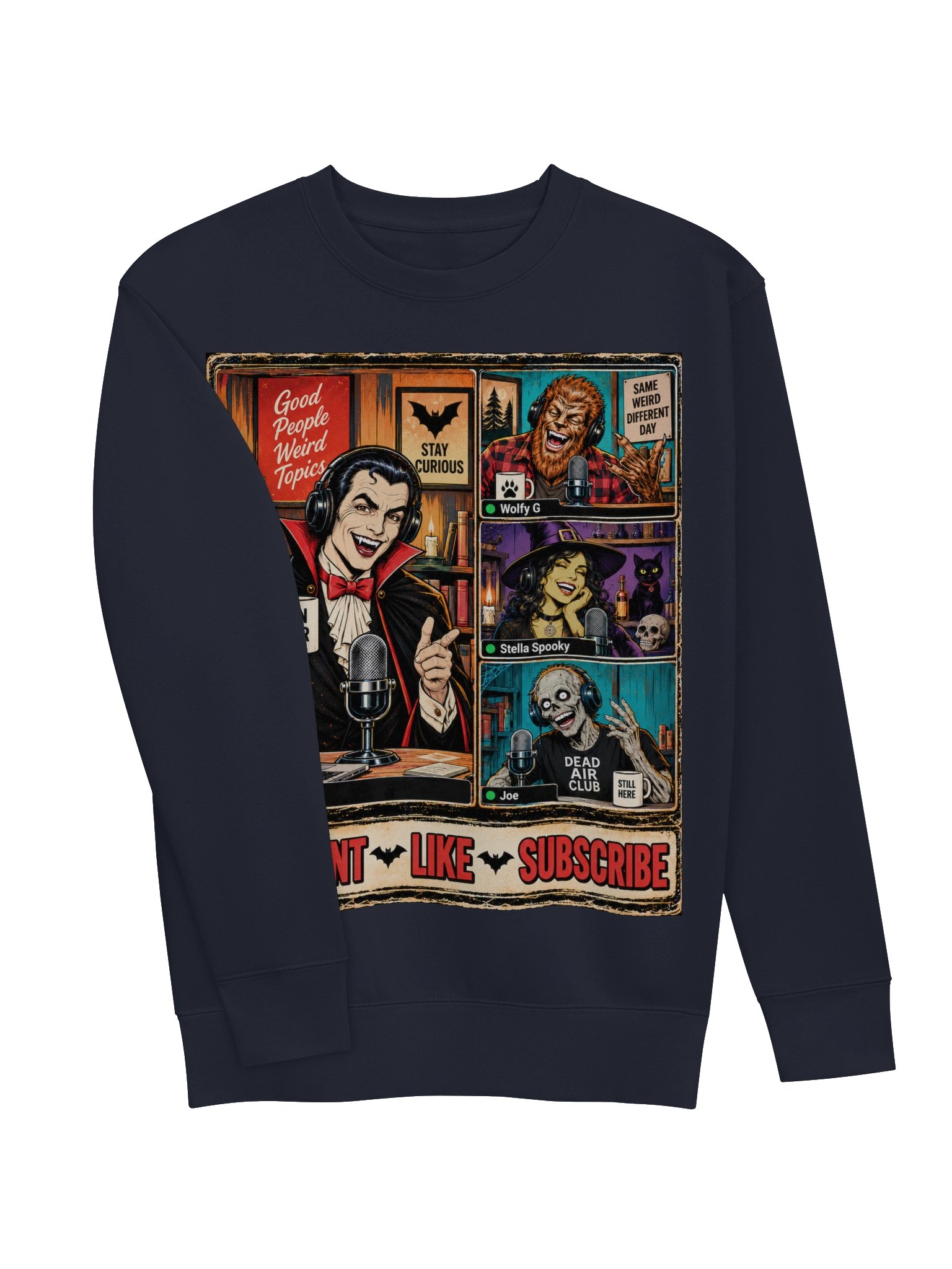 Good People, Weird Topics Sweatshirt product image (2)