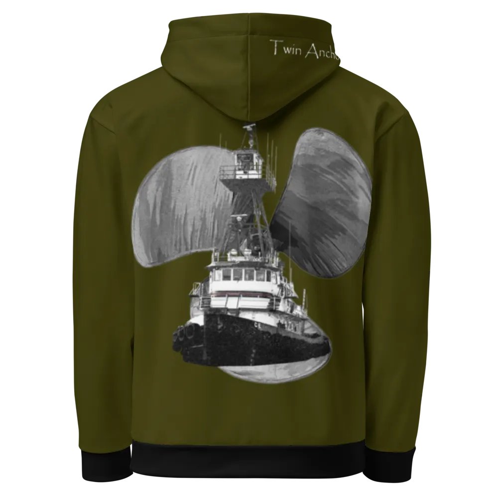 3 Prop & Tug CE (Green) – Performance Marine Wear | Twin Anchor Apparel North Current Line product image (5)