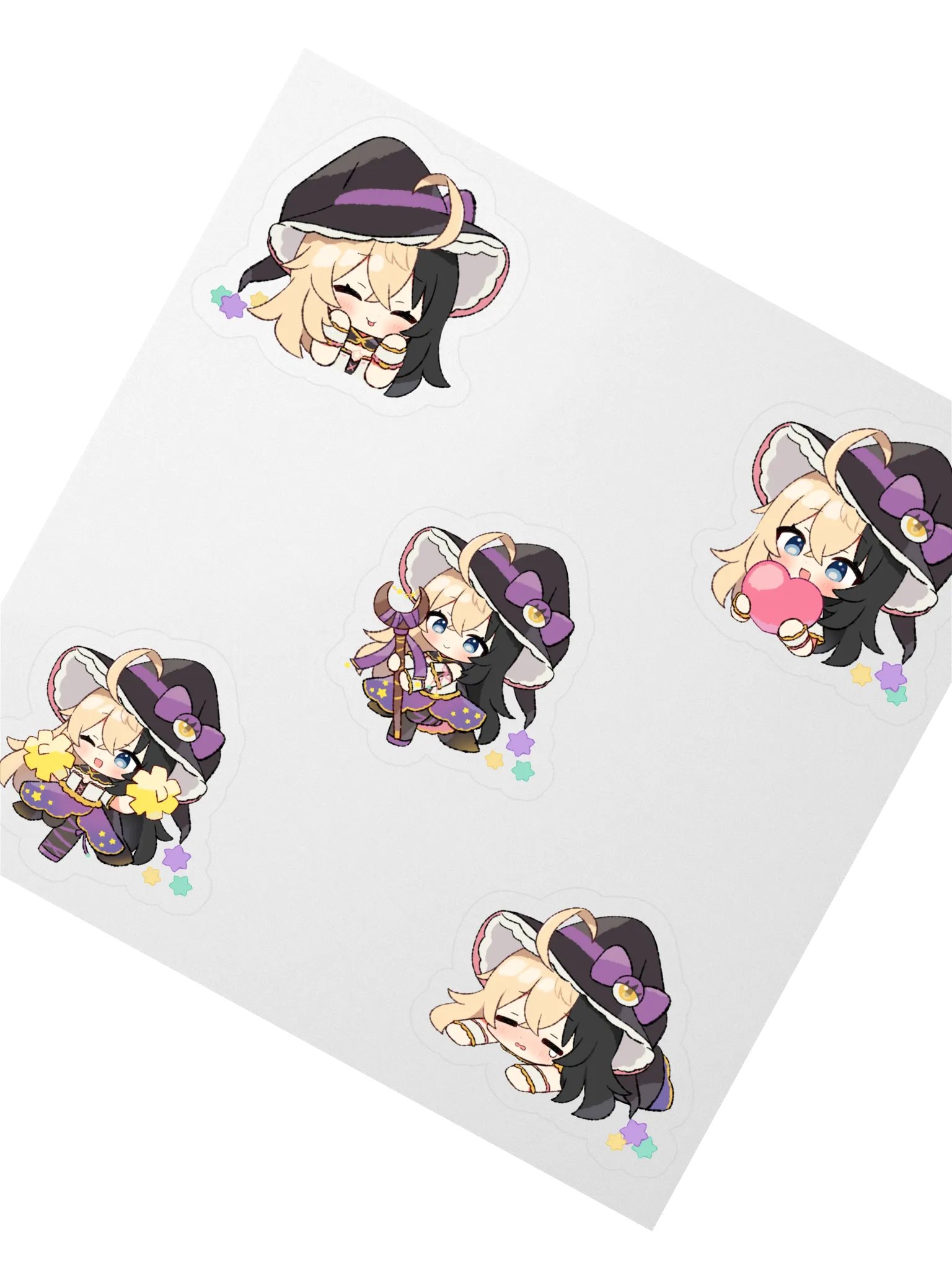 Spelly Chibi Sticker Set product image (2)