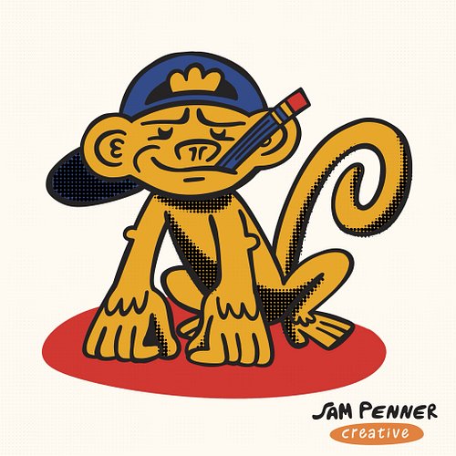 Just create. 

Have fun.

Draw a monkey.

Try to be consistent. 

@creativeboom 
#illustration #illustrator #graphicdesign #c...