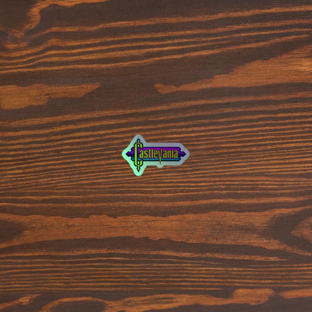 Castlevania Emblem Tribute Holofoil Sticker product image (5)