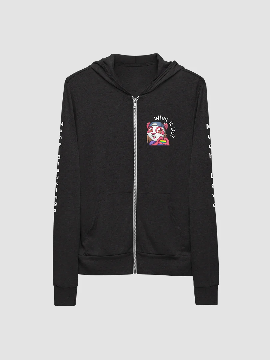 PaisliePanda UwU Lightweight Zip Hoodie product image (3)