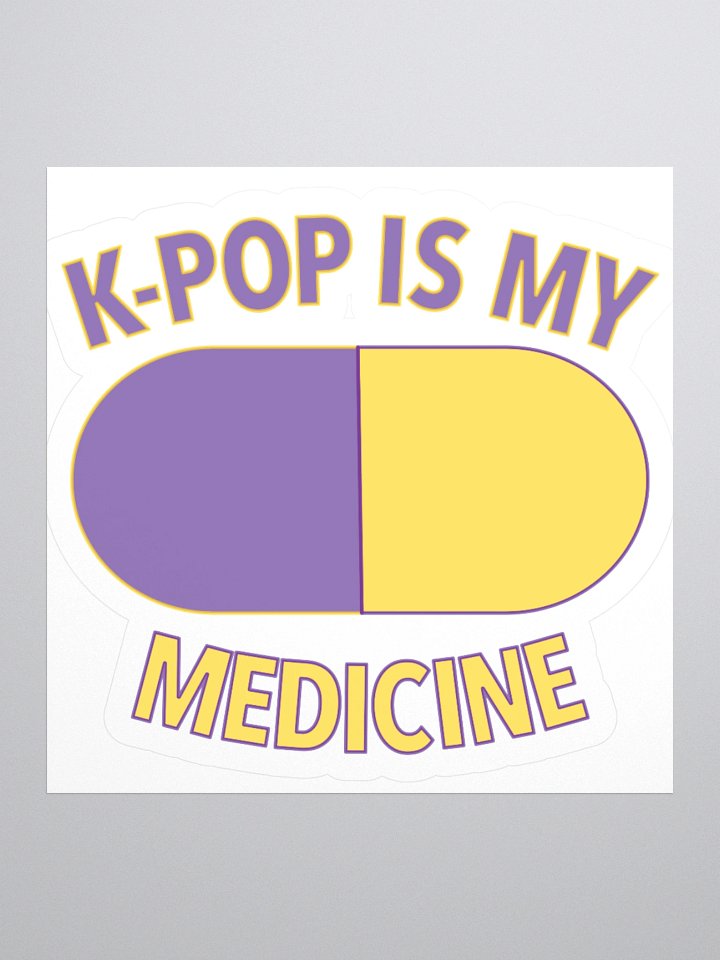 K-Pop Is My Medicine Ver 2 Stickers product image (2)