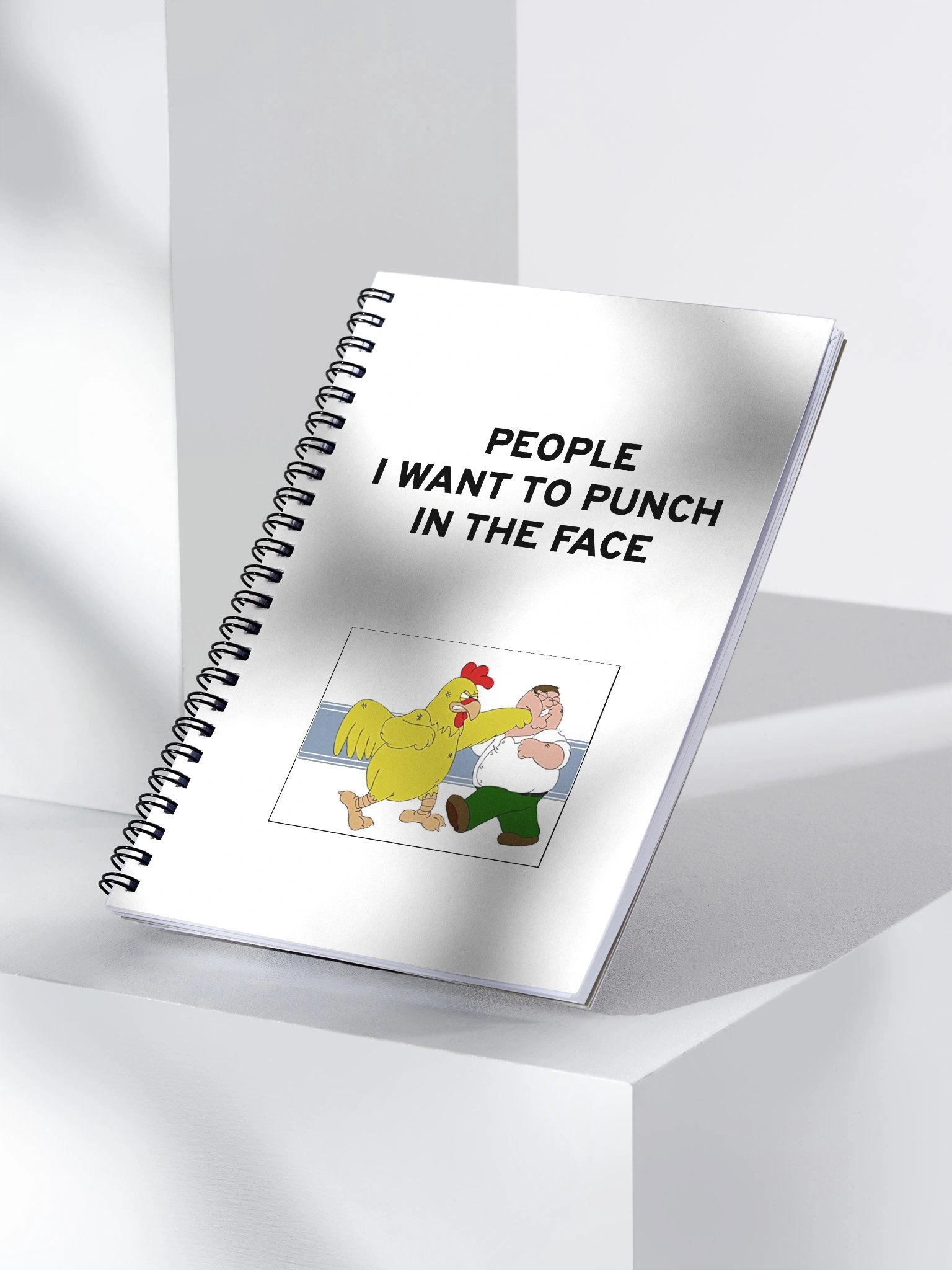 People I Want To Punch In The Face - Spiral Notebook product image (3)