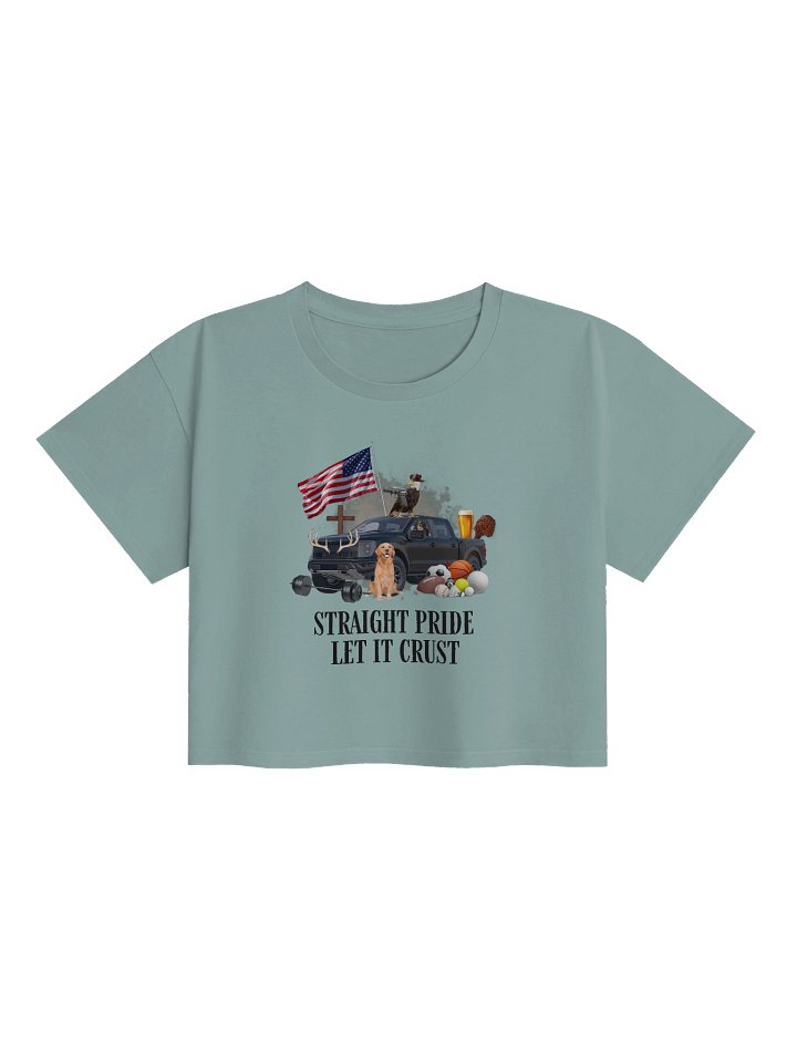 Straight Pride Crop Top product image (5)