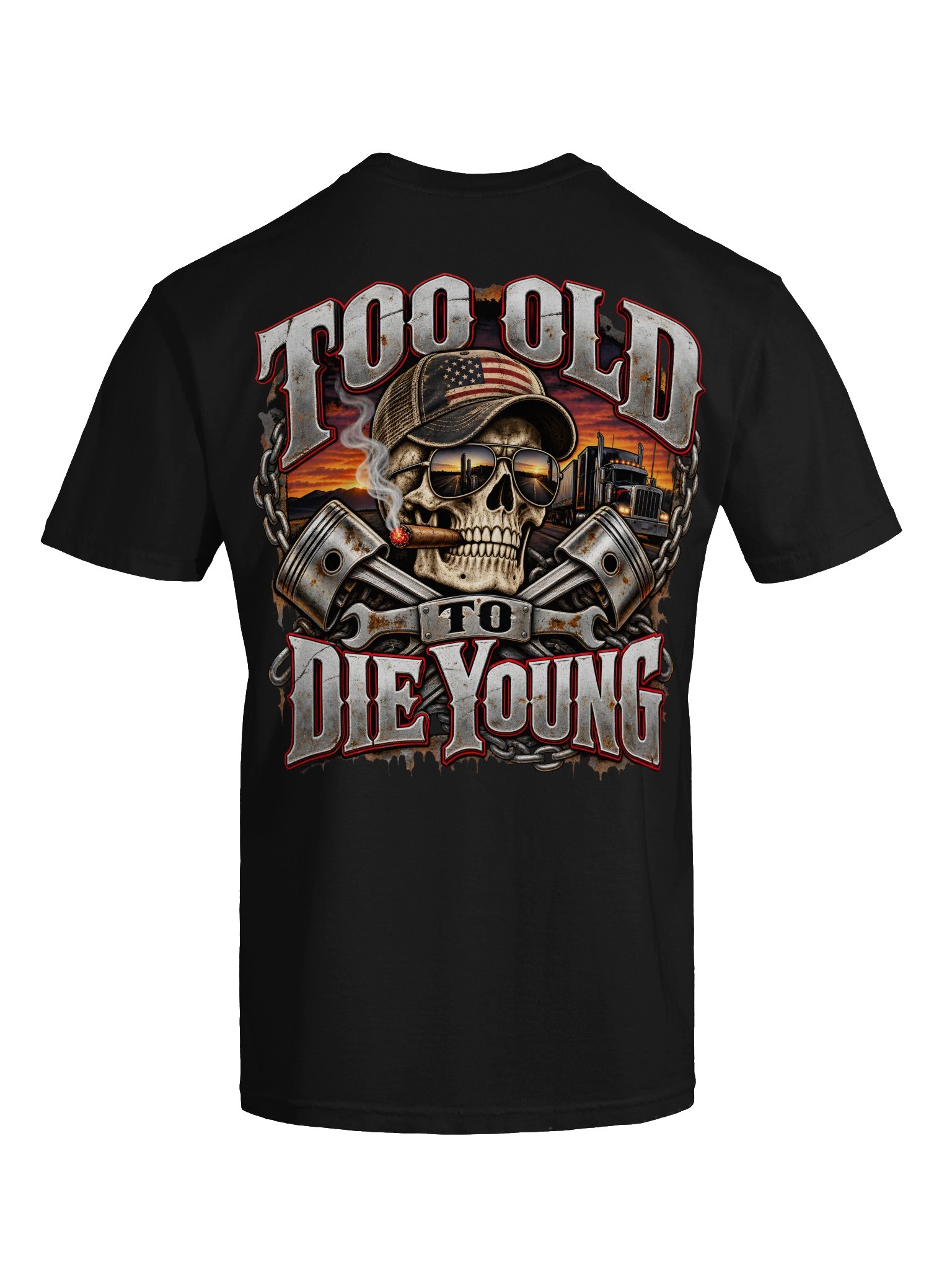 To Old To Die Young Tee product image (65)