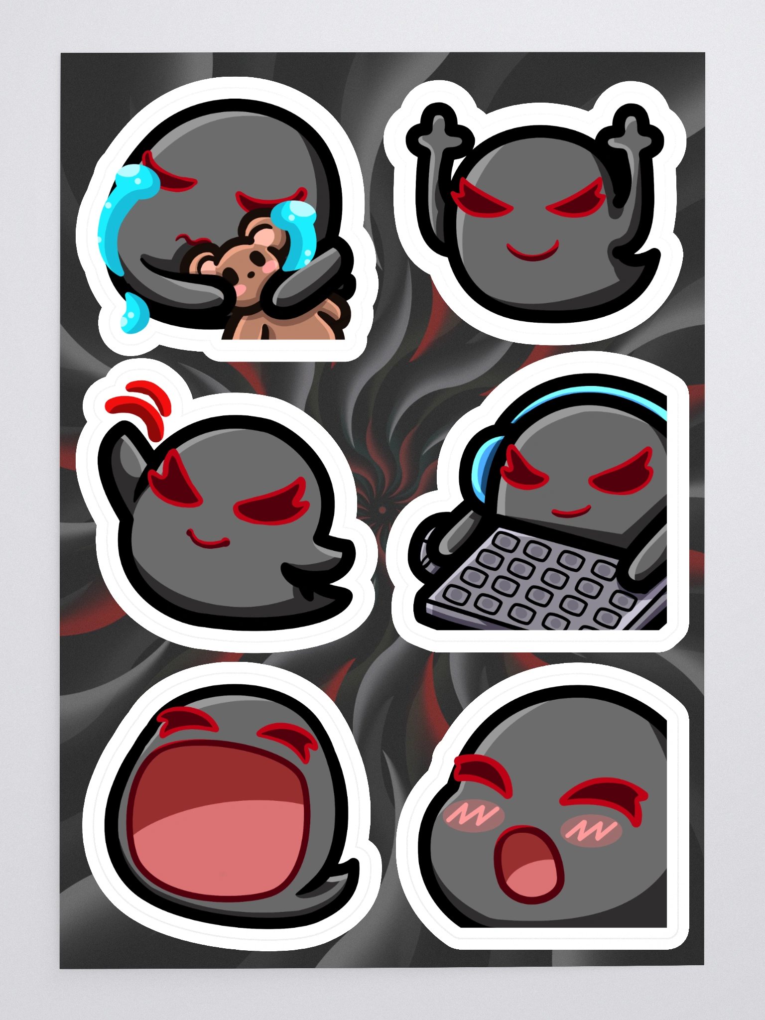 Emote Sticker Sheet 6 product image (3)