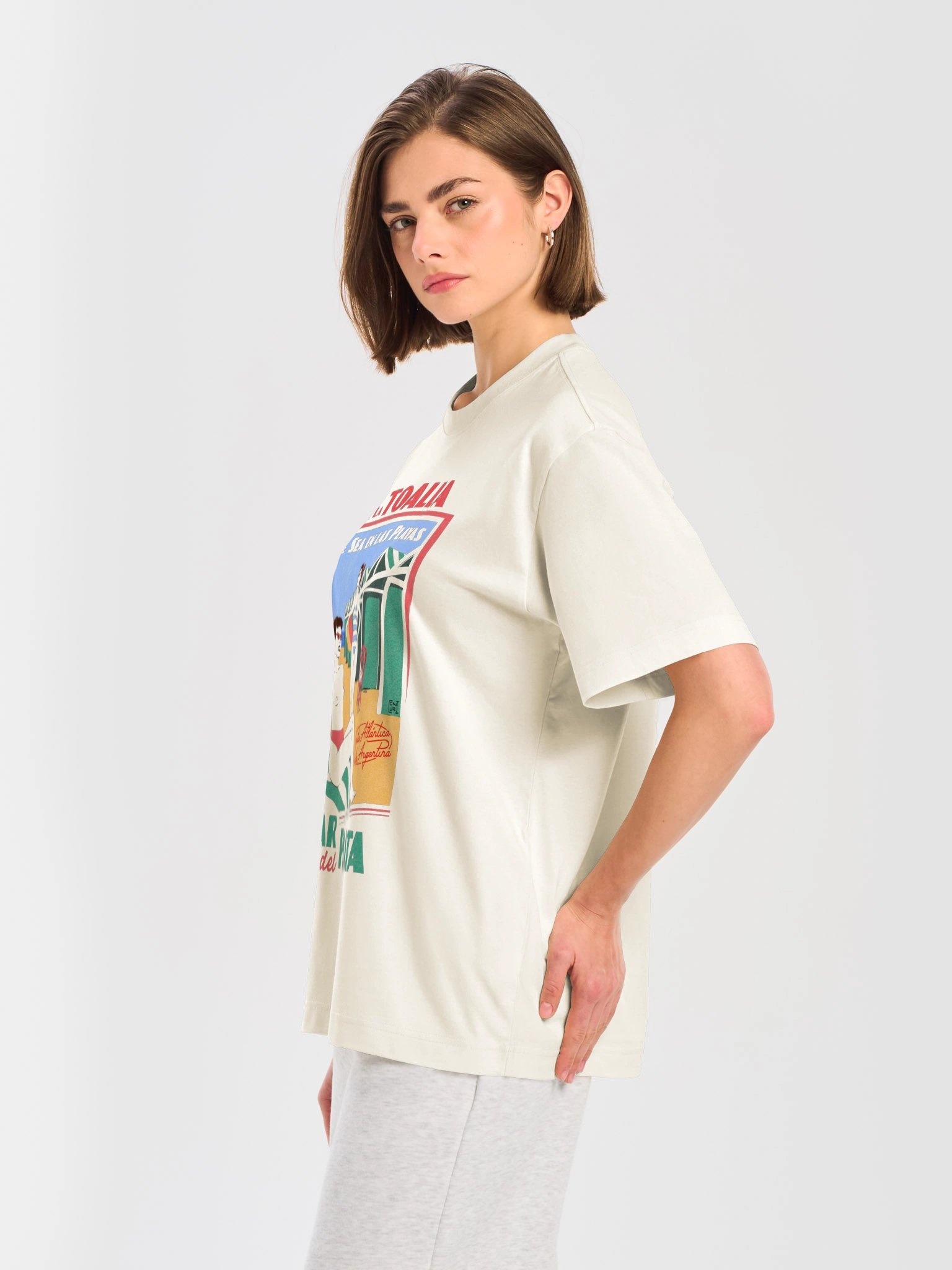 La Feliz Boxy Tshirt product image (6)