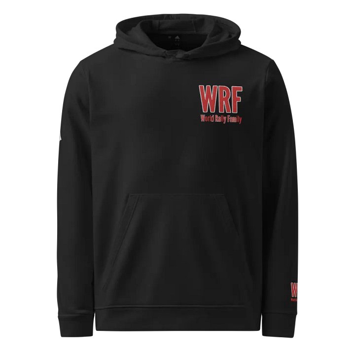 WRF Logo Embroidered front + Printed wrist Adidas Fleece Hoodie product image (1)
