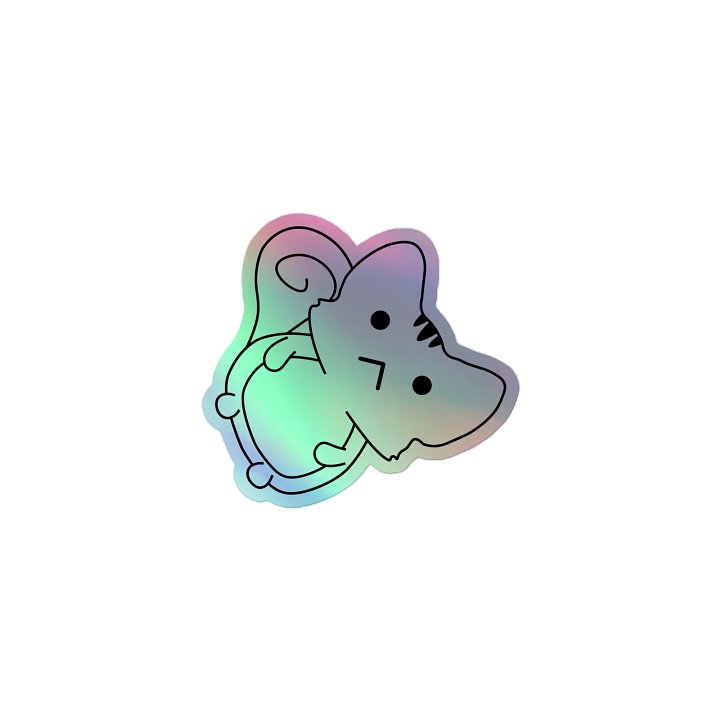 Bit Sad Innit Collection Holo Sticker product image (1)
