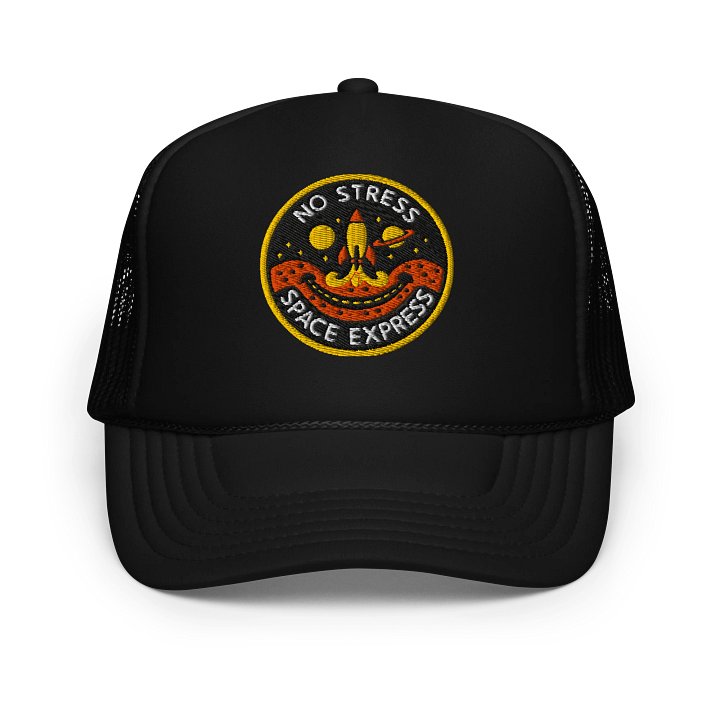 No Stress Space Express Space Trucker Cap product image (1)
