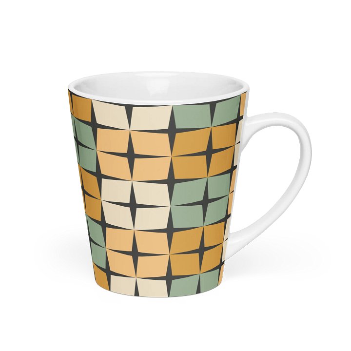 Starry Symmetry Latte Mug product image (2)