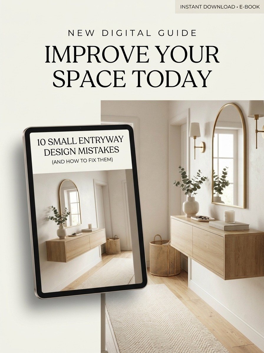 10 Small Entryway Design Mistakes (And How to Fix Them) – E-Book Guide product image (1)