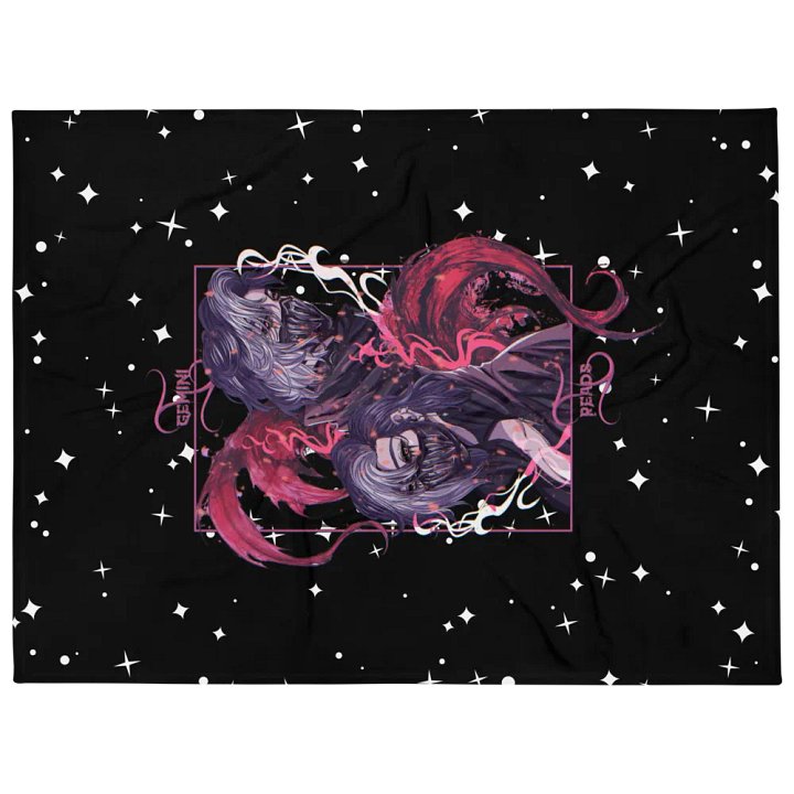 Gemini Twins Tarot Blanket product image (2)